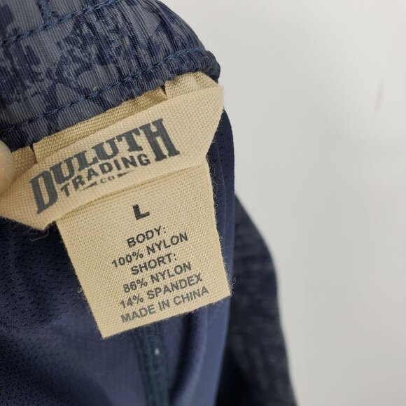 Duluth Trading Co Women's Go Go Purple and Grey Printed Active Skort Skirt Large - Picture 11 of 14